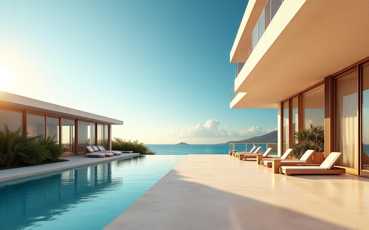 Luxury Cayman resort and infrastructure project visual representative of performance excellence